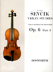 バイオリン 楽譜 セール Bosworth OP.6 SCHOOL OF VIOLIN TECHNIQUE Part 3